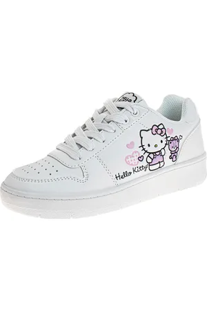 Hello Kitty Little and Big Girls Lace Up Sneakers
