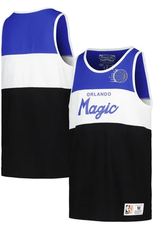 Mitchell & Ness Big Boys and Girls / Orlando Magic Hardwood Classics Special Script Tank Top - Blue, Black