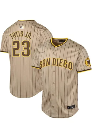 Outerstuff Nike Big Boys and Girls Fernando Tatis Jr. Sand San Diego Padres Alternate Limited Player Jersey