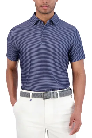 Ben Sherman Mini Stripes Tech Jersey Sports Fit Polo
