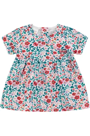 Guess Baby Girl Short Sleeve Printed Dress