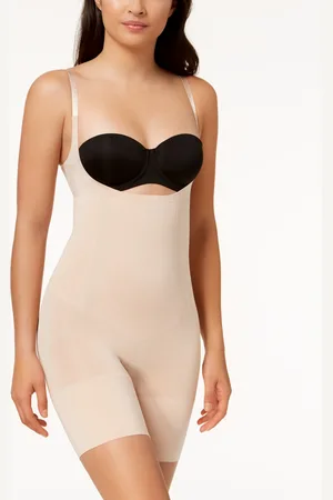 Spanx OnCore Open-Bust Mid-Thigh Bodysuit