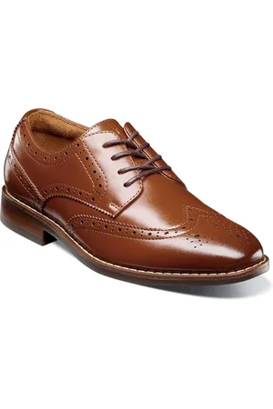 Florsheim Little Boys Rucci Junior Wingtip Oxford Shoes