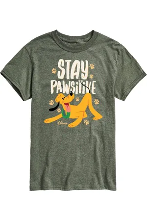 Airwaves Hybrid Apparel Disney Pluto Mens Short Sleeve Tee