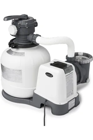 Intex 26647EG 2800 Gph Above Ground Pool Sand Filter Pump with Automatic Timer