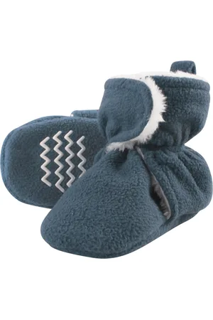 Hudson Baby Girls Hudson Cozy Fleece and Faux Shearling Booties