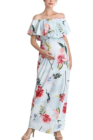 Kimi & Kai Maternity Deya Nursing Maxi Dress