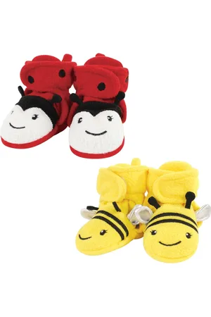 Hudson Baby Girls Hudson Cozy Fleece Booties, Months