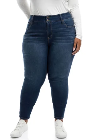 1822 Denim Plus Size 30" Sustainable Skinny Jean