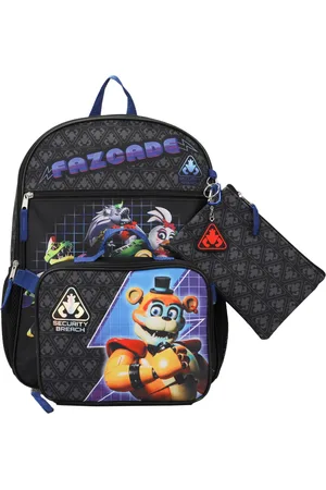 Five Nights At Freddys Security Breach Fazcade Youth 5-Piece Backpack Set