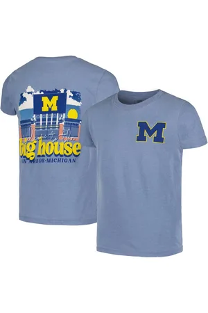 Image One Big Boys and Girls Michigan Wolverines Hyperlocal Comfort Colors T-Shirt