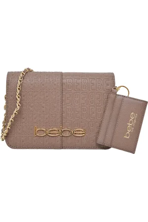 Bebe Ailey Emboss Large Crossbody Bag