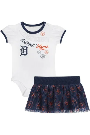 Outerstuff Baby Girls Detroit Tigers Sweet Bodysuit Skirt Set