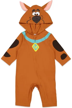 Scooby-Doo Boys Warner Bros. Zip Up Cosplay Coverall Tail