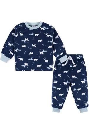 Gerber Toddler Boys Fleece Blanket Sleepers, 2-pack