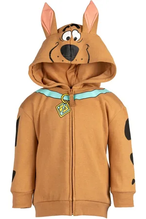 Scooby-Doo Toddler Boys Scooby Doo Fleece Zip Up Hoodie to