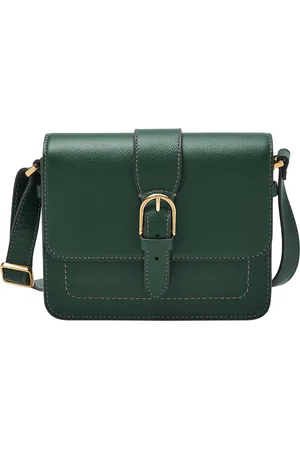 Fossil Zoey Leather Flap Crossbody Bag