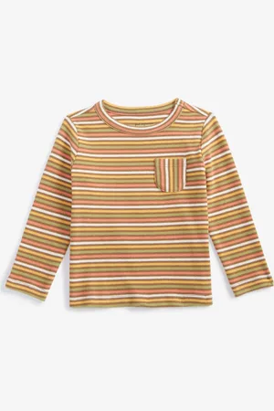 First Baby Baby Boys Rib Tommy Striped Long-Sleeve T-Shirt, Created for Macy