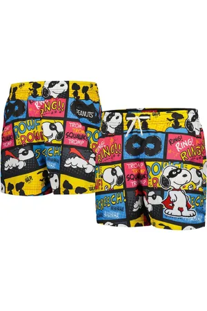 Freeze Max Big Boys and Girls Peanuts Snoopy Hero Shorts