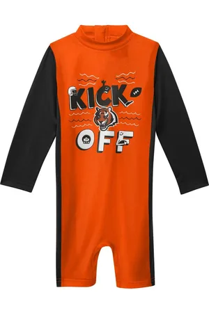 Outerstuff Toddler Cincinnati Bengals Wave Runner Long Sleeve Wetsuit