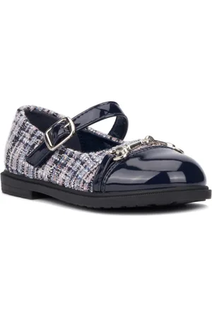 Olivia Miller Big Girls Clear Skyz Maryjane Flats