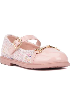 Olivia Miller Big Girls Clear Skyz Maryjane Flats