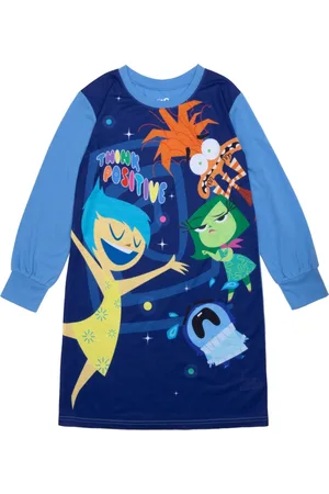 Inside Out Little Girl Long Sleeve Pajama