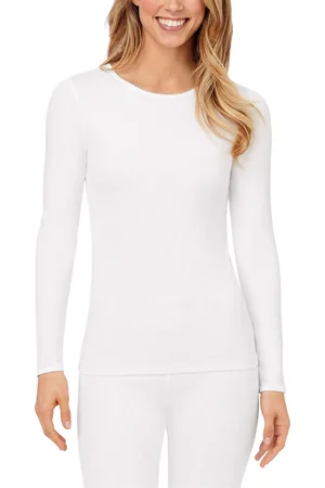 Cuddl Duds Climatesmart Long-Sleeve Crewneck Top