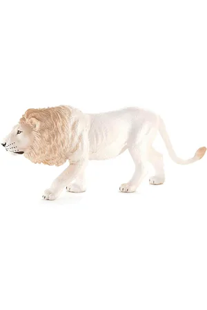 Mojo White Male Lion Animal Figure 387206