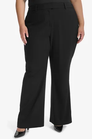 DKNY Plus Size Wide-Leg Pants