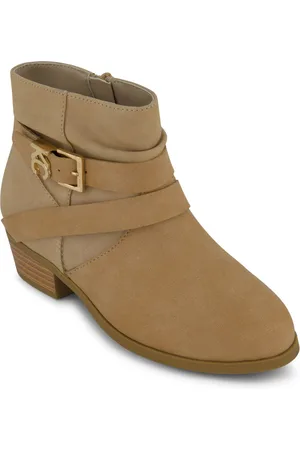 Kenneth Cole Little and Big Girls Ellen Zoey Western Ankle Boots