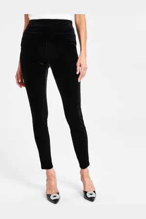I.N.C. International Concepts Petite Velvet Skinny Pants, Created for Macy