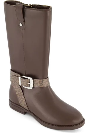 DKNY Little and Big Girls Emma Esmeralda Riding Boot