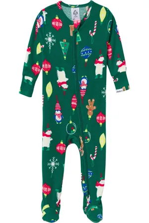 Gerber Toddler Boys Holiday Family Pajamas Neutral One Piece Pajamas
