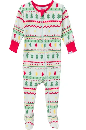 Gerber Toddler Boys Holiday Family Pajamas Neutral One Piece Pajamas