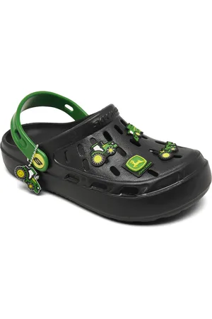 Skechers Little Boys John Deere: Swifters - Tractor-Splash Clogs from Finish Line - Black/Green