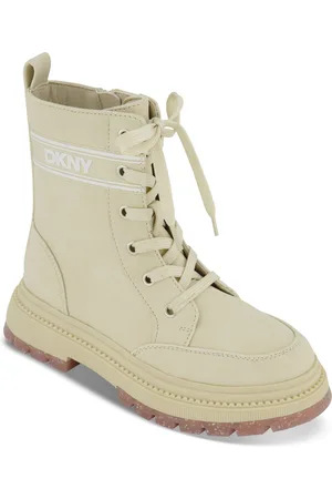 DKNY Little & Big Girls Crissa Logo Webbing Boots