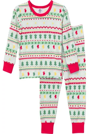 Gerber Toddler Boys Holiday Family Pajamas Neutral Two Piece Pajamas