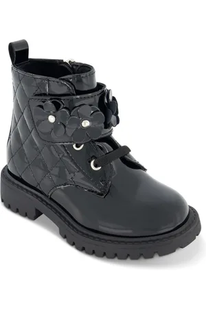 Jessica Simpson Toddler Girls Daria Flower Moto Boot