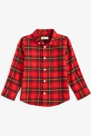 Epic Threads Little & Big Boys Mary Plaid Button-Down Flannel Shirt, Created for Macy