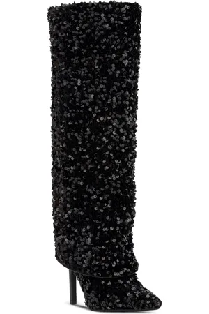 I.N.C. International Concepts Skylar Fold Over Cuffed Knee High Boots, Created for Macy