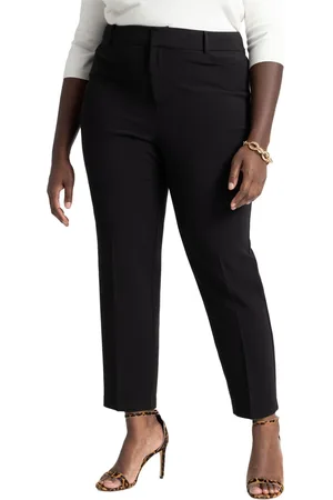 Eloquii Plus Size The 365 Semi Stretch Slim Leg Pant