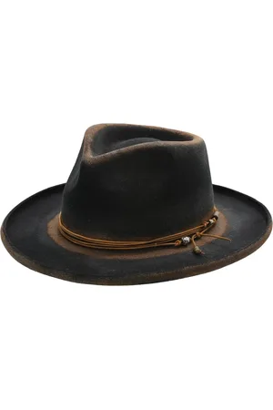 Peter Grimm Eden Wool Felt Beaded Band Wide Brim Hat