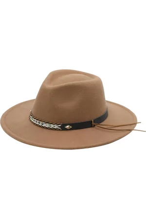 Peter Grimm Giza Ultra Felt Stiched Band Wide Brim Hat
