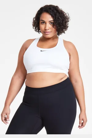 Nike Plus Size Active Medium-Support Padded Logo Sports Bra