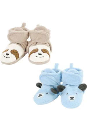 Hudson Baby Boys Hudson Cozy Fleece Booties, Months
