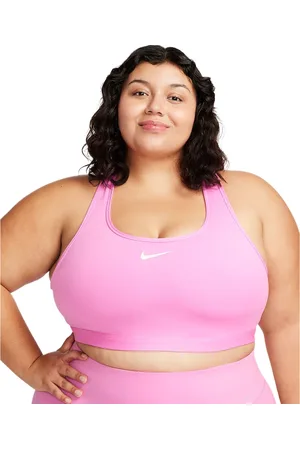 Nike Plus Size Active Medium-Support Padded Logo Sports Bra