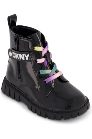 DKNY Toddler Girls Carrie Side Zipper Lug Boot