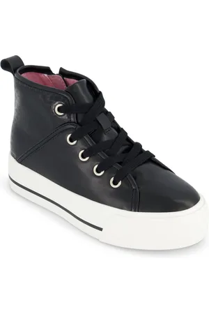 DKNY Little and Big Girls Katie Linda High Top Sneaker