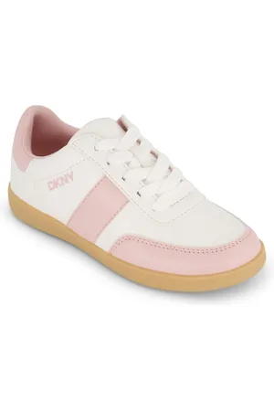 DKNY Little and Big Girls Dyla Dana Low Top Sneaker